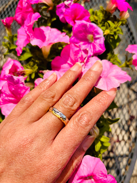Duo Élégant Ring