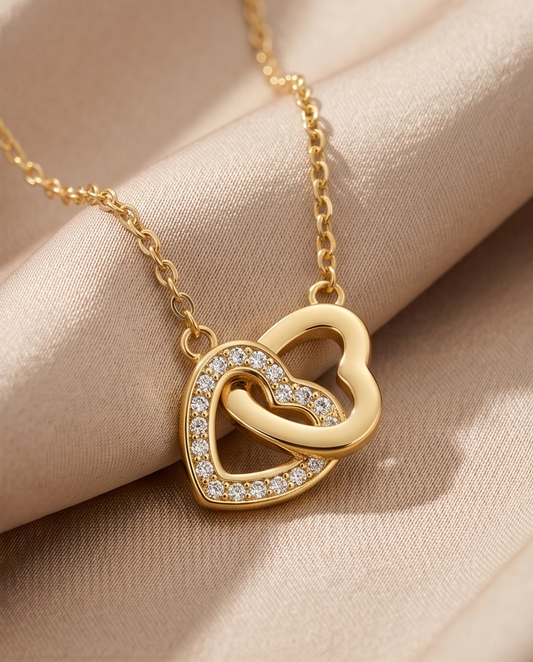 925 Sterling Silver Heart Pendant Necklace