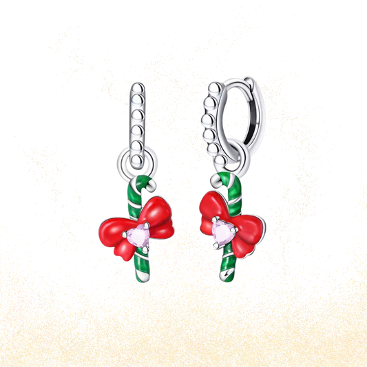 Candy Cane Earrings