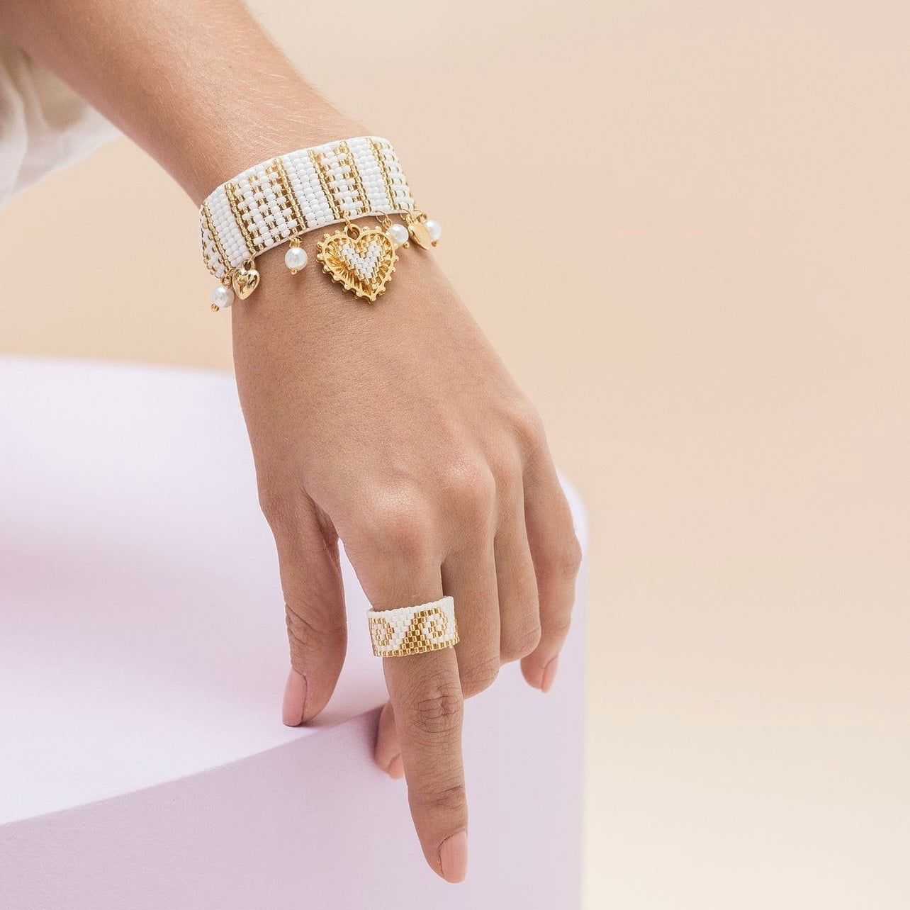 Beaded Bracelet - Santorini